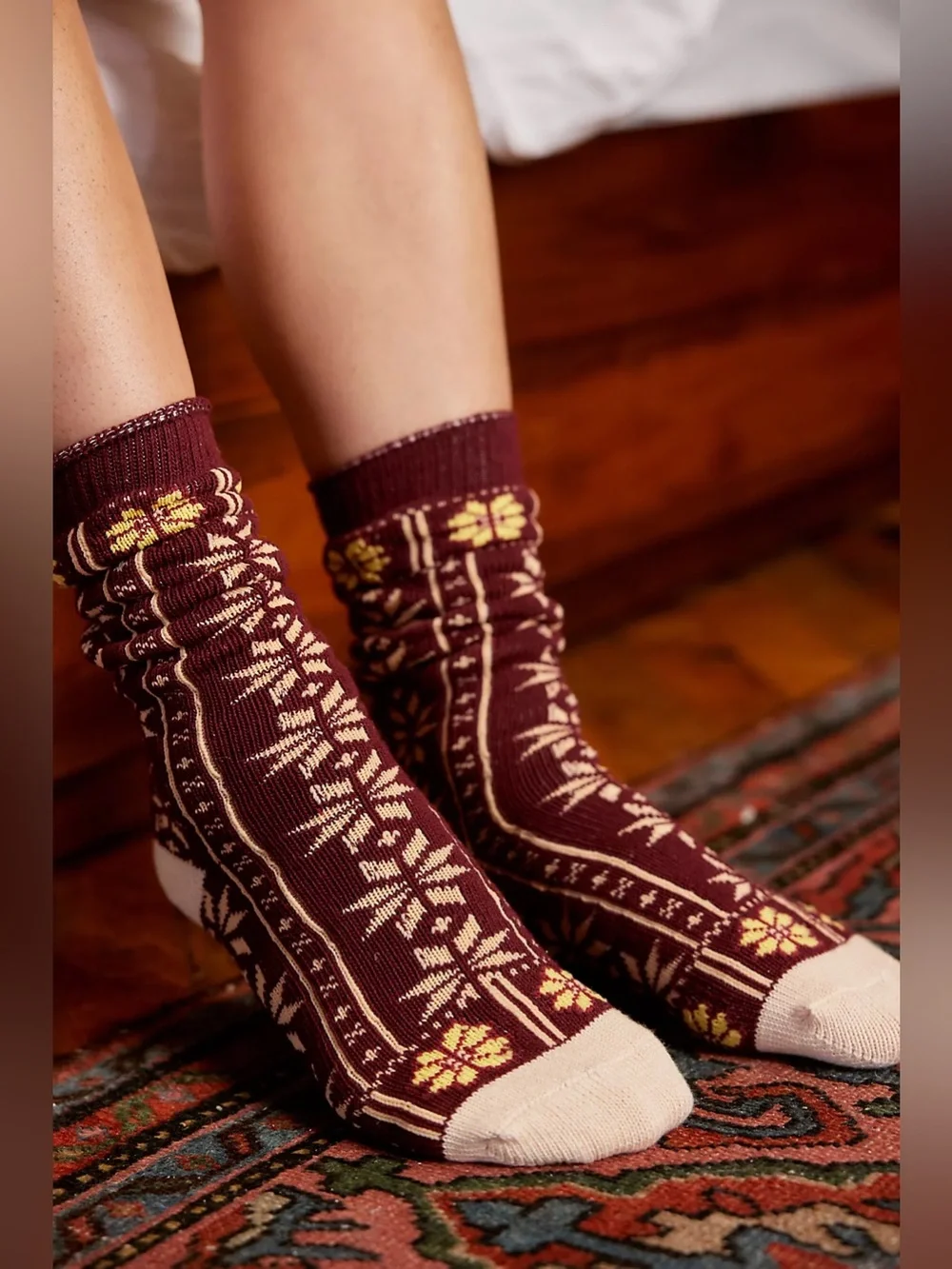 NWT! FP Free People Nearly Nordic Socks